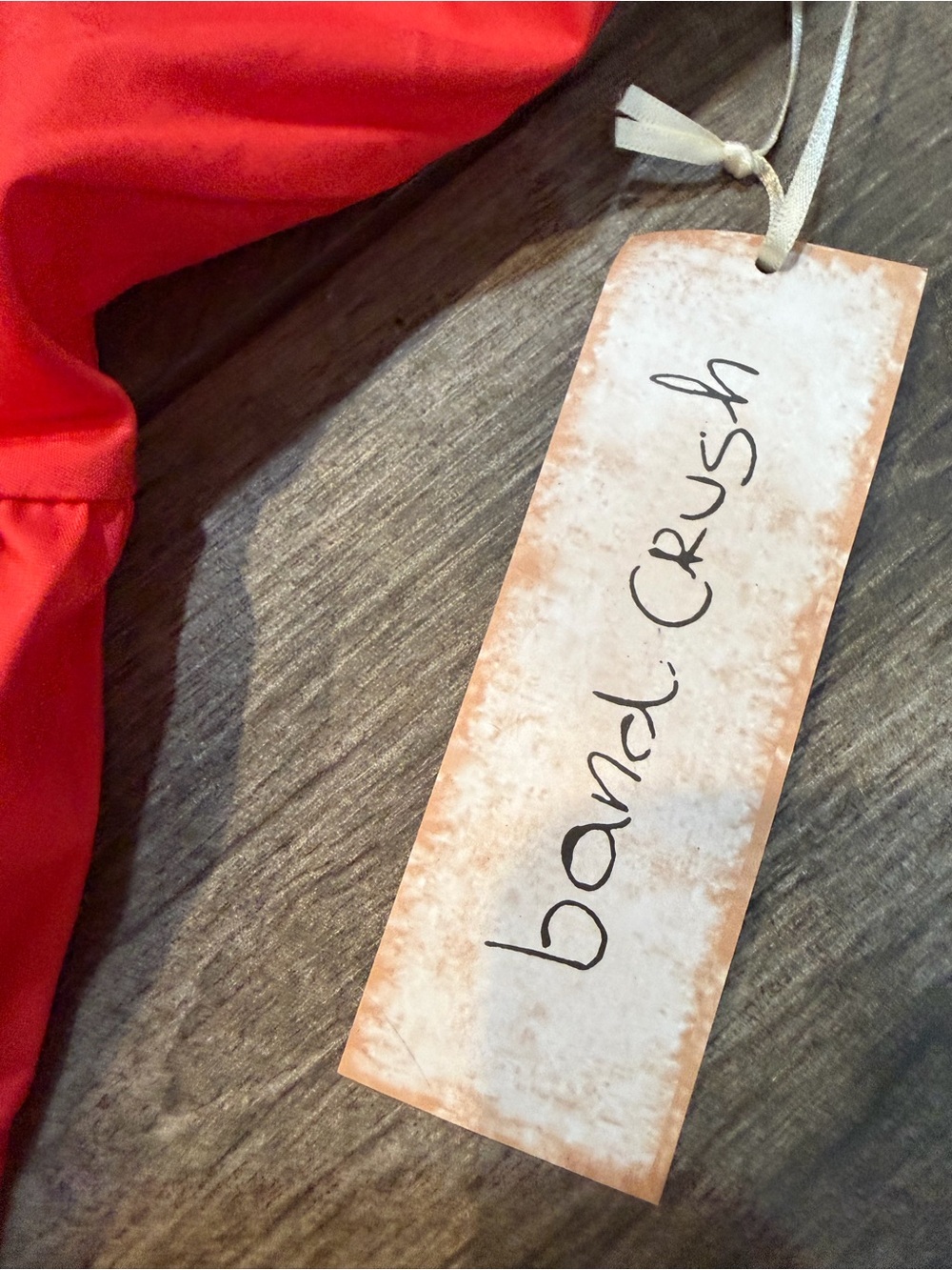 NWT Band Crush Red Cotton Corset Mini Dress - Picture 3 of 6